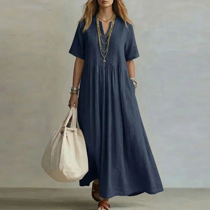 Robe Longue Élégance™ Confort & Style Intemporel