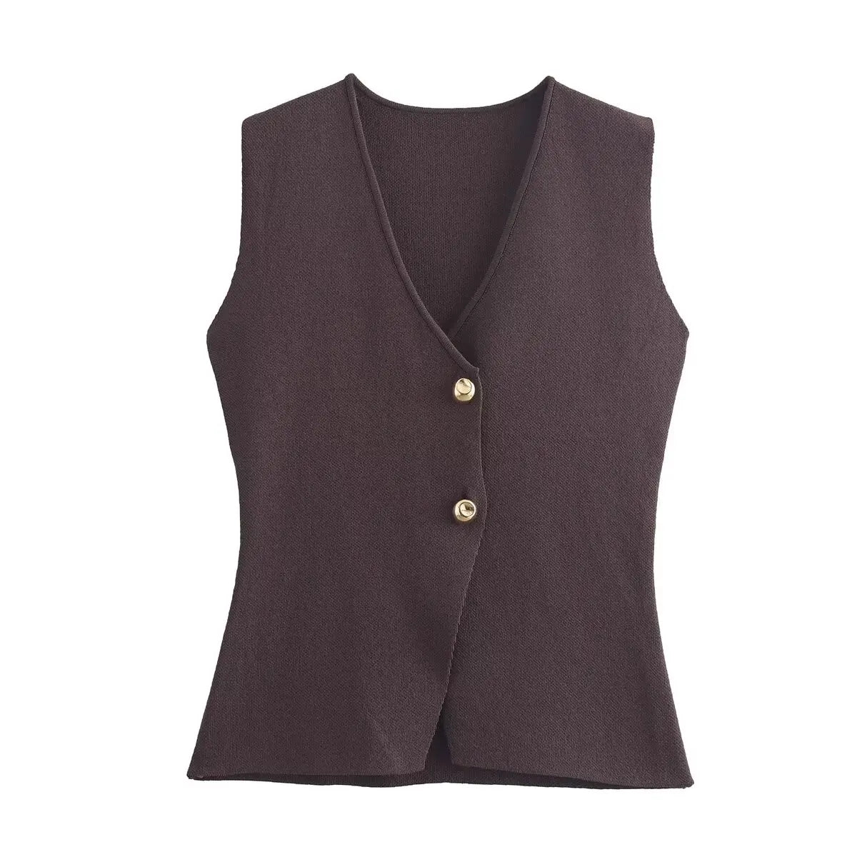 Ensemble Tricot Femme Top Col V + Jupe Longue Fendue | 2 Pièces Bordeaux Élégant Soirée