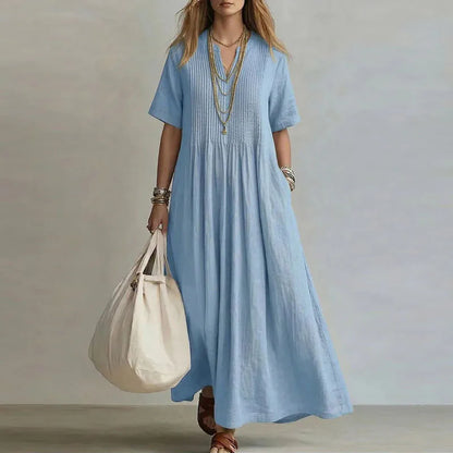 Robe Longue Élégance™ Confort & Style Intemporel