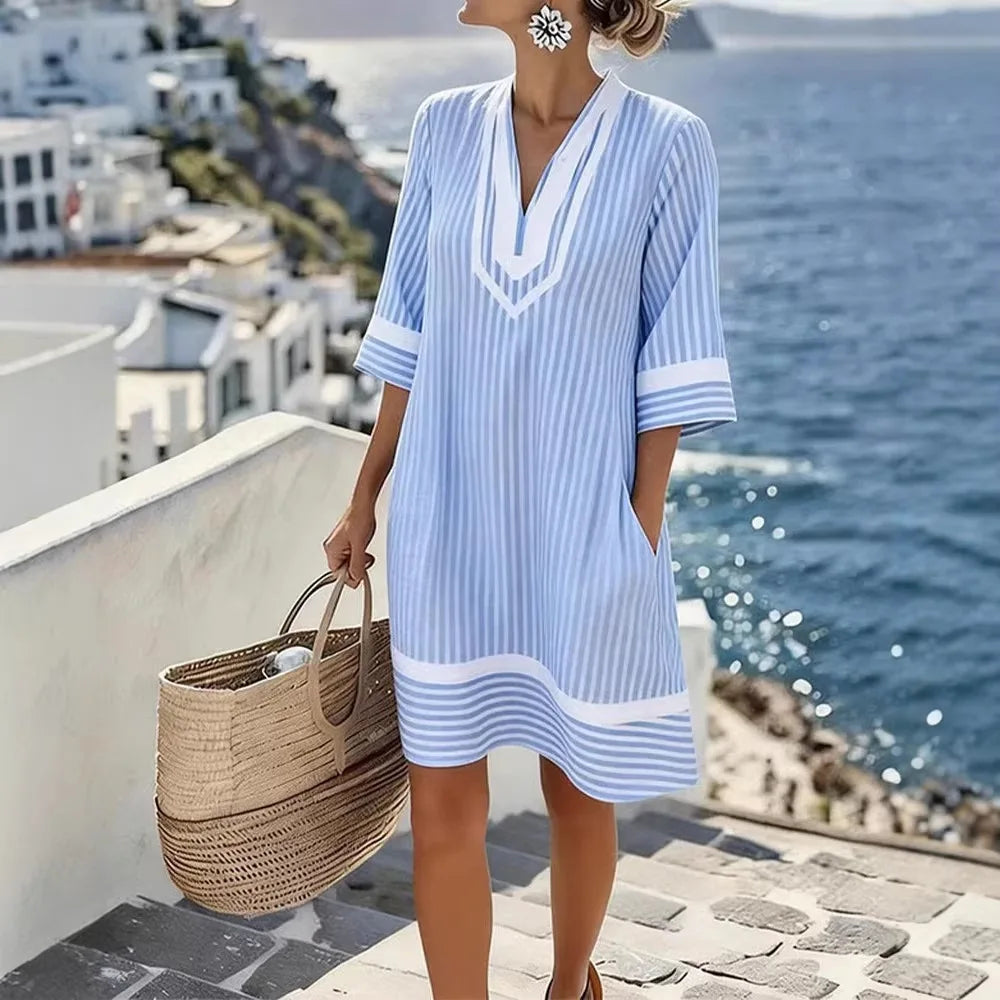 Robe Méditerranée™ | Élégance & Confort au Quotidien
