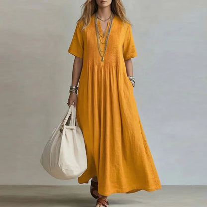 Robe Longue Élégance™ Confort & Style Intemporel