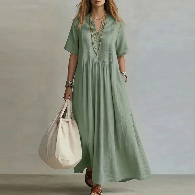 Robe Longue Élégance™ Confort & Style Intemporel