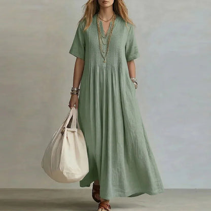 Robe Longue Élégance™ Confort & Style Intemporel