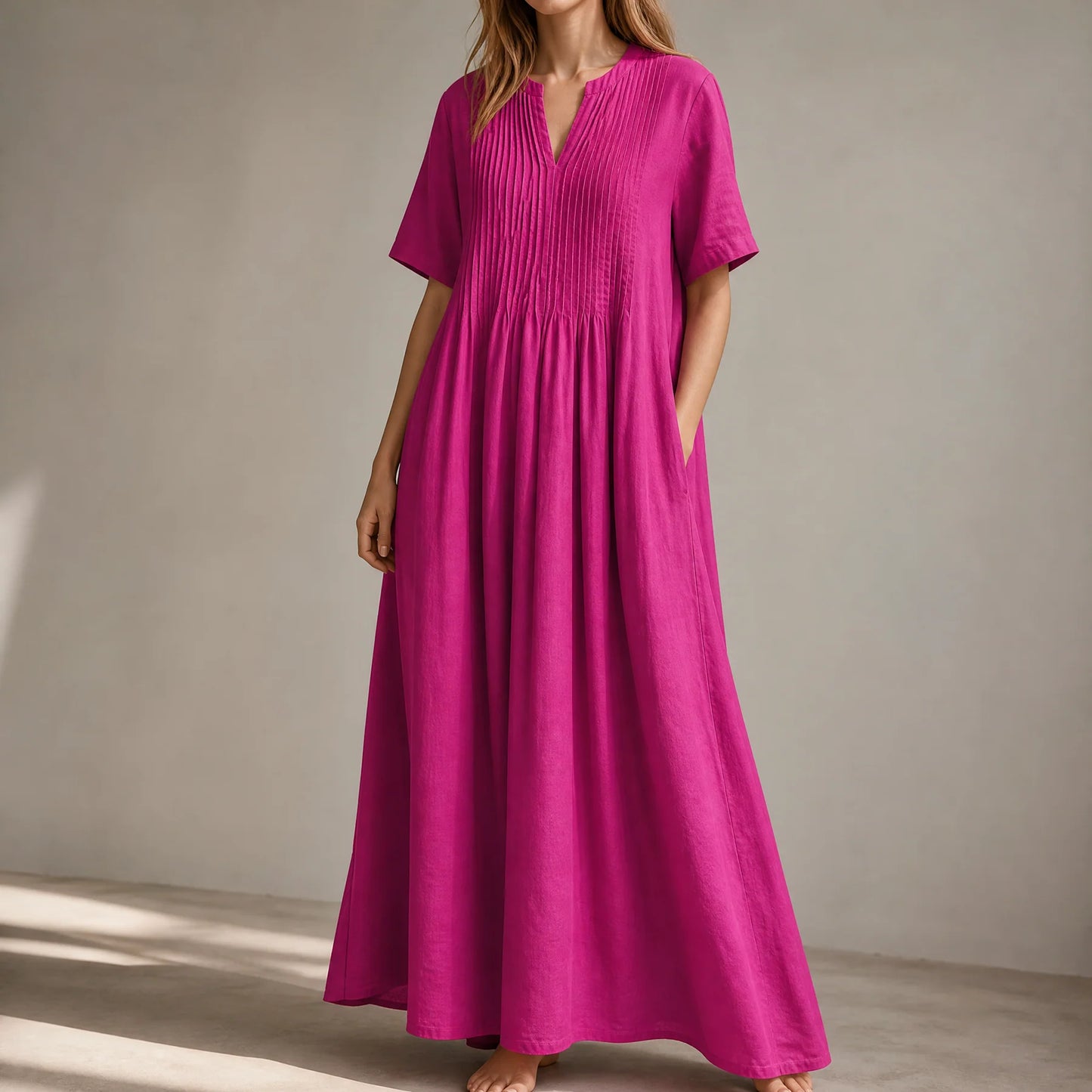 Robe Longue Élégance™ Confort & Style Intemporel