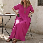 Robe Longue Élégance™ Confort & Style Intemporel